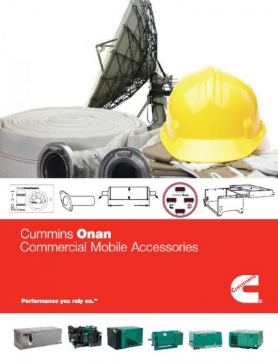 Cummins Onan Commercial Accessories Catalog